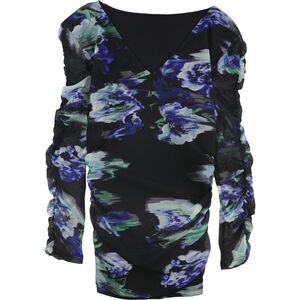 Tags Weekly Womens Mesh Pullover Blouse, NWT